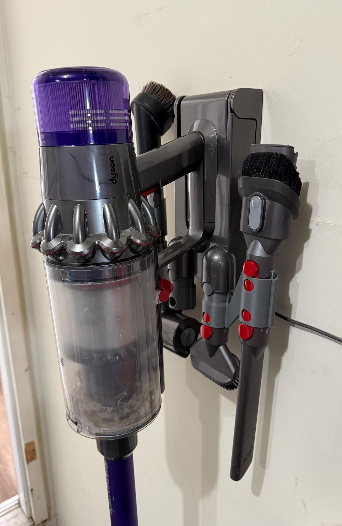 2 Pack Dyson Attachment / Accessory Holder NO TOOLS NEEDED