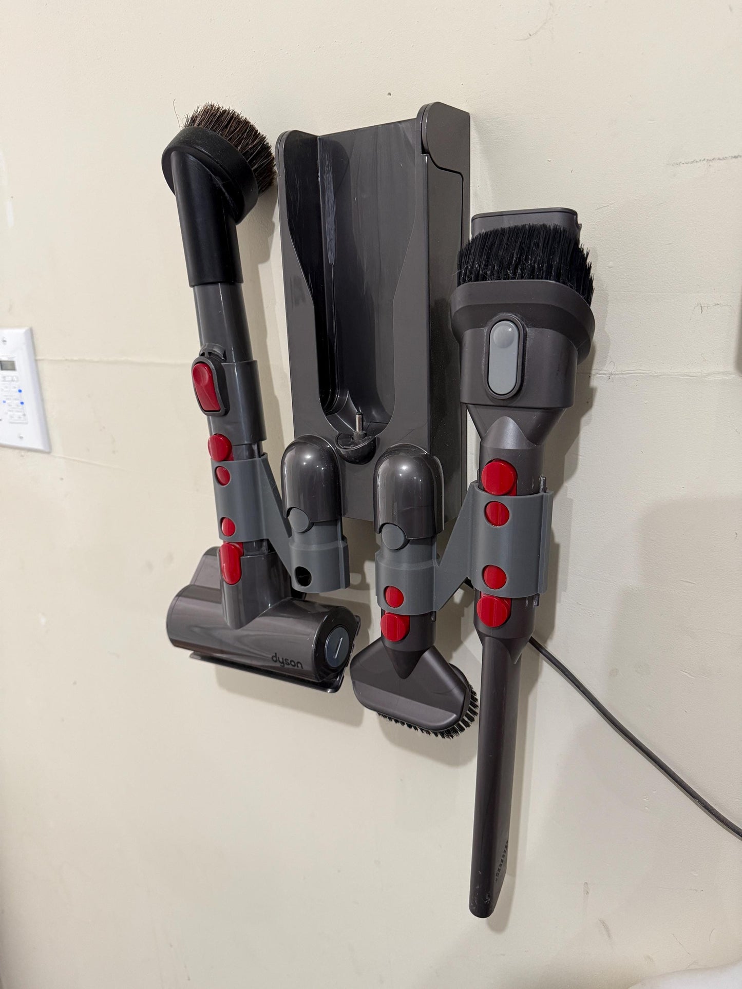 2 Pack Dyson Attachment / Accessory Holder NO TOOLS NEEDED