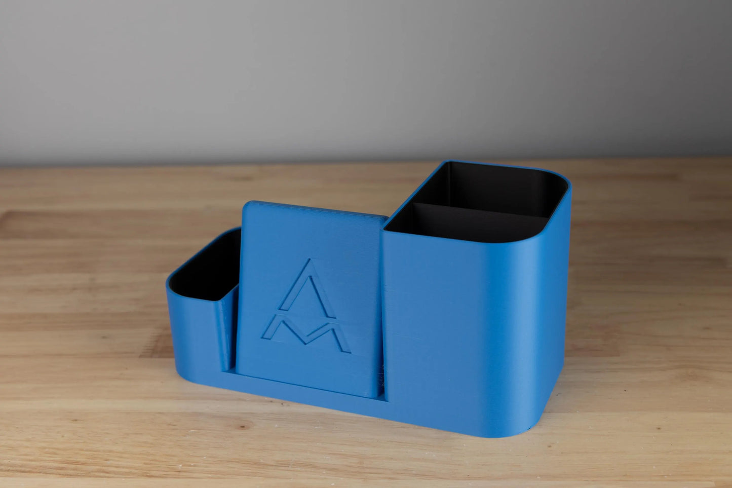 Desk Tidy and Phone Holder – Modern Office Organizer, Multi-Compartment Storage, Gift for Home Office