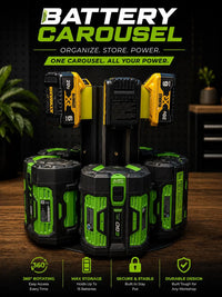 The Battery Carousel 5 - 10 slots