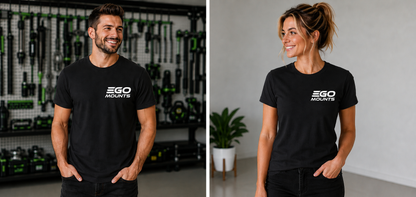 EGO Mounts OFFICIAL T-Shirt | Front Logo Only