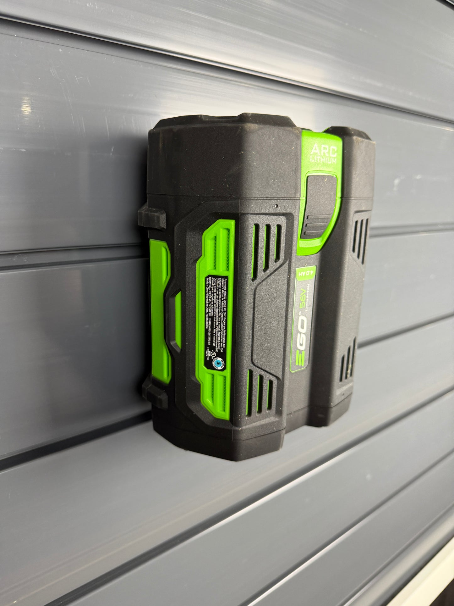 EGO Battery Holder for Slatwall | Proslat