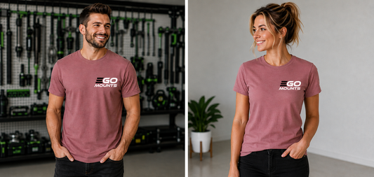 EGO Mounts OFFICIAL T-Shirt | Front Logo Only