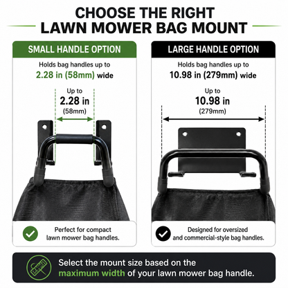 Fasttrack Lawn Mower Bag Mount | Hook