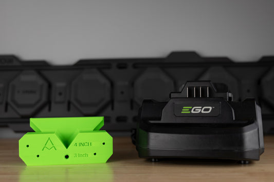 EGO Battery Charger Mount for Ryobi Link CH2100 | CH3200 | CH5500 | CH7000 3 and 4 in spacing