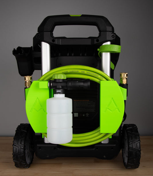 EGO Pressure Washer Hose and Foam Cannon Storage Mount | Bracket