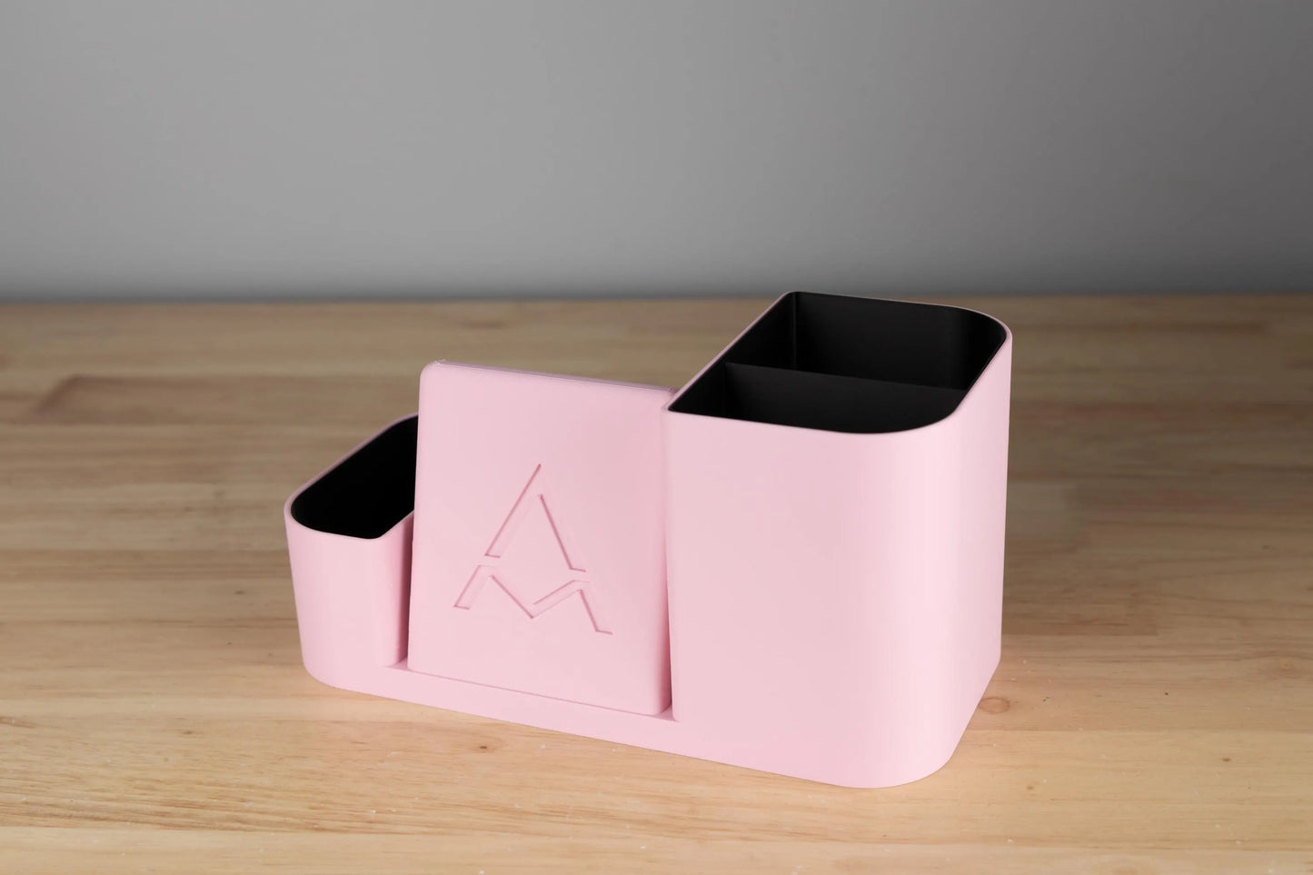 Desk Tidy and Phone Holder – Modern Office Organizer, Multi-Compartment Storage, Gift for Home Office